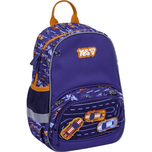 Фото - Рюкзак дитячий YES K-34XS Car Rally (550450)